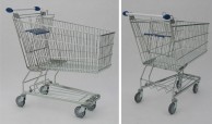 CLASSIC 180K prekių vežimėlis, talpa 180 L, su lentyna didesnei pakuotei 01