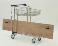 WTP-3A VARIO transportinis vežimėlis su šonine lentyna, keliamoji galia 300 kg 03