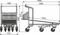 VARIO 125 transportinis vežimėlis, keliamoji galia 350 kg 03