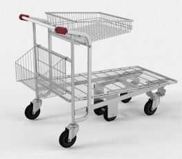 VARIO 125M transportinis vežimėlis, keliamoji galia 450 kg