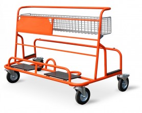 CARRY WP4A transportinis vežimėlis plokštėms, keliamoji galia 300 kg