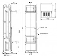 Trays Lift GE100-1024-3