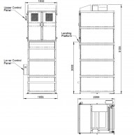 Vertikalus liftas 600 GE-300-4