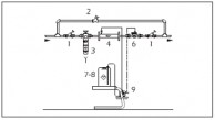 Korozijos inhibitoriaus įterpimo schema