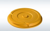 Plastikinis dangtelie melemino indams 9930K