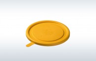Plastic cover to bowl of salad, dessert 99210