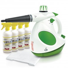 Kompaktiškas namų valymo garu aparatas-Vaporettino LUX Kit