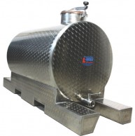 Stainless steel containers for milk 1