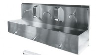 Several bowls sink, wall model AWE 5310