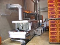 Industrial washing machine for crates and palettes CL-T 400, 600 in 800