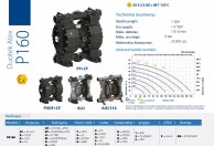 DUOTEX ATEX siurblių P160 duomenys