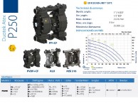 DUOTEX ATEX siurblių P250 duomenys