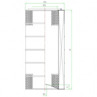 Cylindrical filter