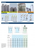 Filter Wamflo Food application and dimension