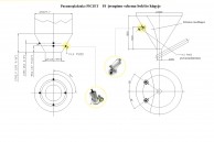 Pneumo plaktuko PICJET PJ įrengimo schema