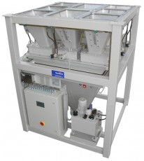 Dosing and weighing systems for ingredient dosing