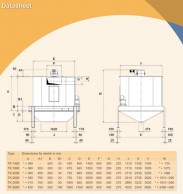 Counterflow cooling system data