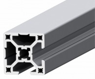 Kvadratinis pramoninis uždaras aliuminio profilis SLOT8 30x30 mm