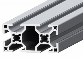 Stačiakampis aliuminio profilis SLOT8 30x60 mm