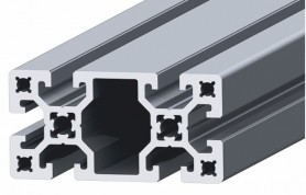Stačiakampis aliuminio profilis SIGMA SLOT8 40x80 mm