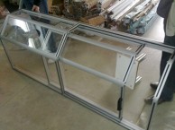 Curved spherical aluminum profile 30x45 cabinet