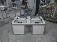 Spinta iš aliuminio profilio SLOT10 40x40 mm