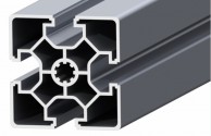 Light aluminium profile SLOT10 60x60 mm