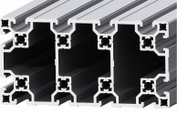 Lightweight aluminium profile SLOT10 90x180mm