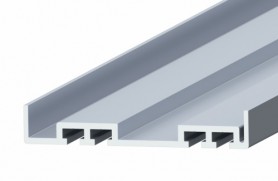 Aliuminio profilis 25x150 mm konvejeriams